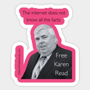 The internet does not know all of the facts.  The DA Sticker